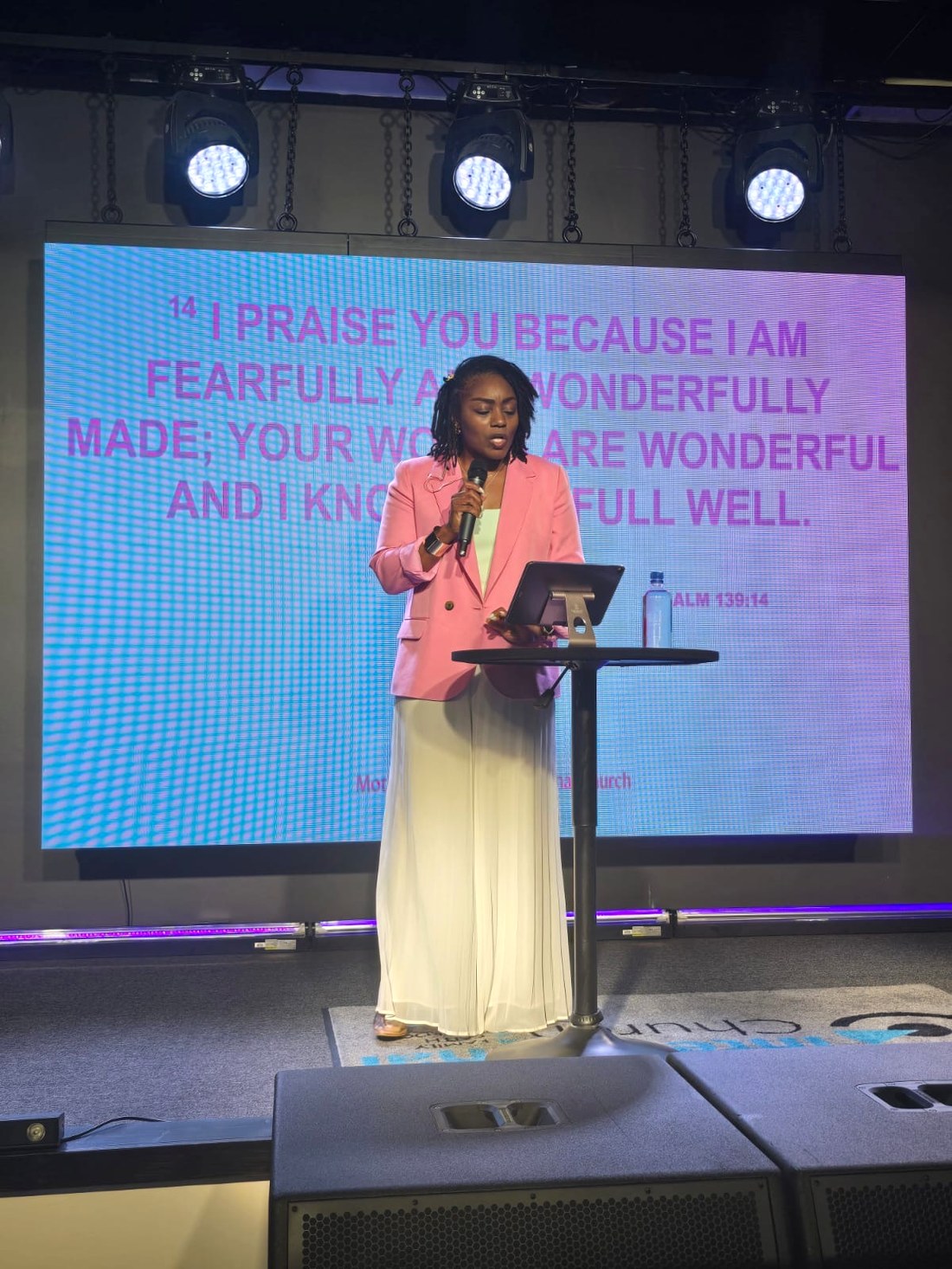 Regina Guidry teaching at Intentional Church